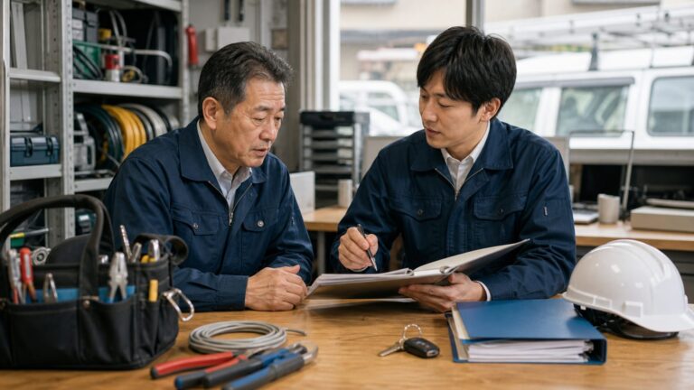 上井草の電気工事会社を有資格者と協力会社網ごと承継した匿名モデル事例のアイキャッチ画像