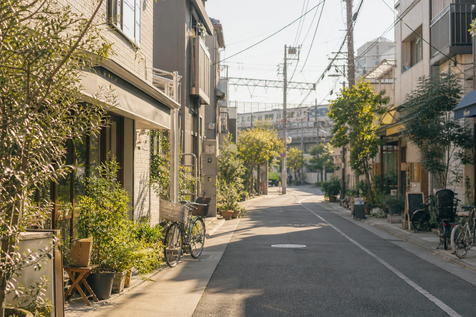 杉並区・東京西部で地域に根づく会社や店舗の街並み
